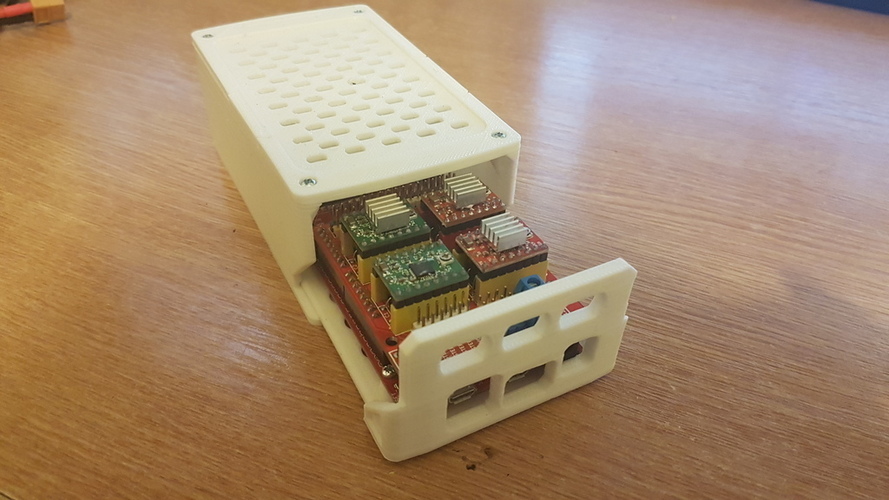 Arduino Due and Mega + shield enclosure 3D Print 110669