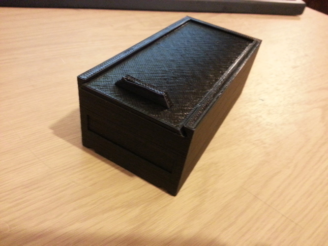 Simple storage box 3D Print 110692
