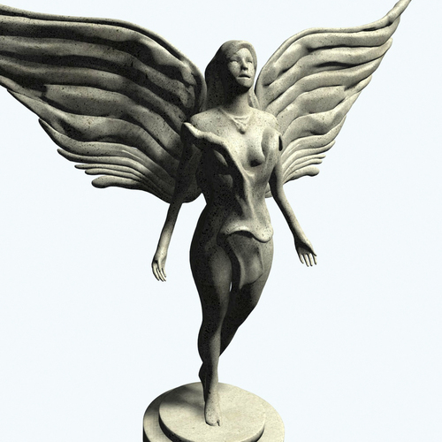 Beautiful Angel 3D Print 110726
