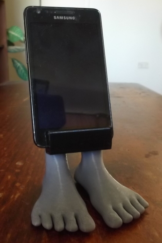 Universal Phone Stand With Feet. 3D Print 110733