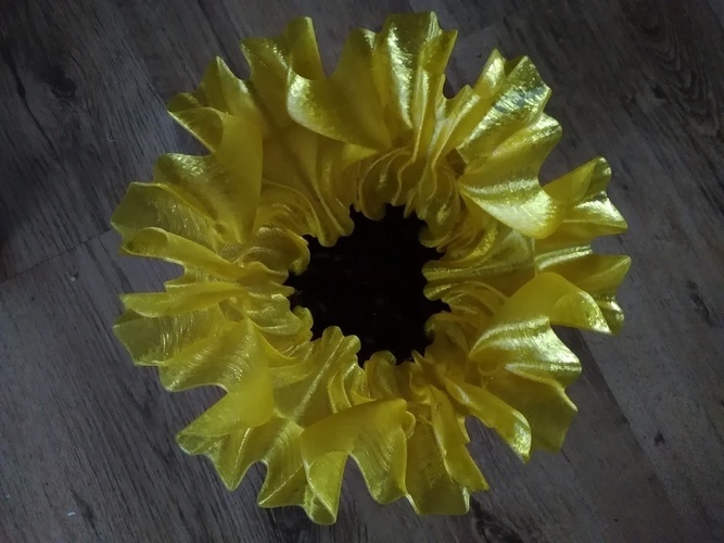 Fluid Flower Vase / Fluid Flower Pot 3D Print 110778