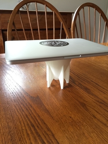 Bomb Shell Laptop Stand 3D Print 110808