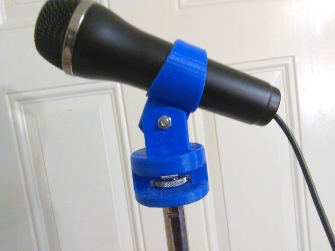 Microphone Holder 3D Print 110864