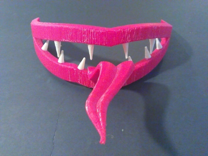 Venom Costume Mouth 3D Print 110872