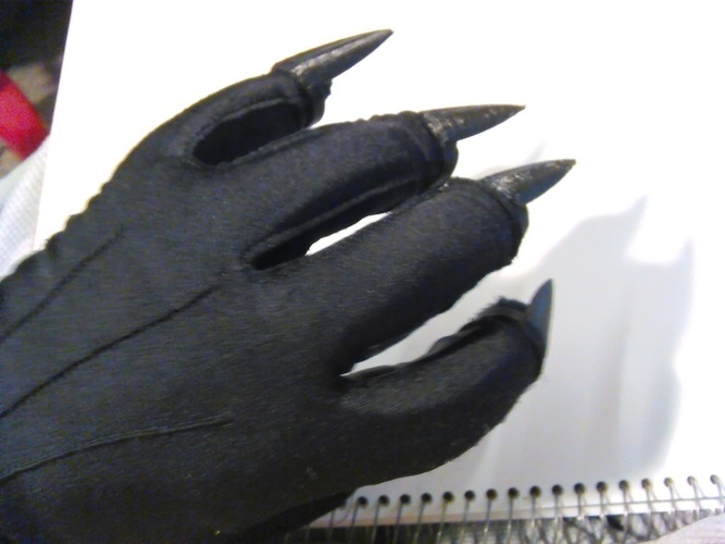 Venom Costume Claws 3D Print 110880