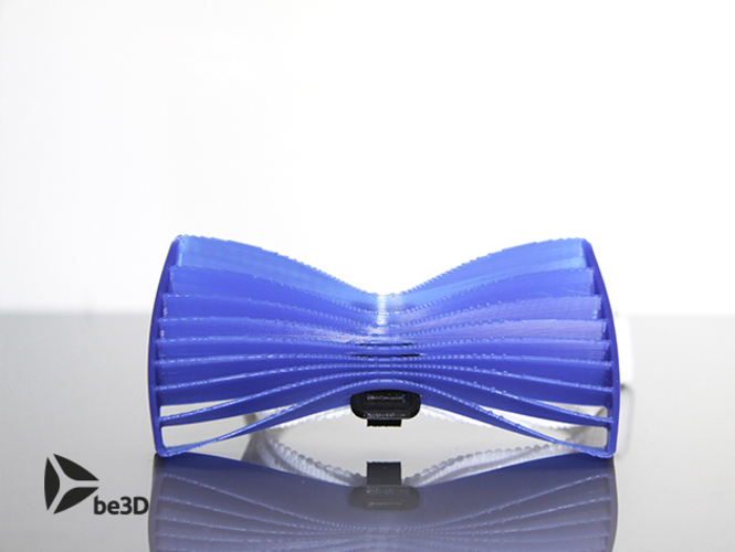 Bow tie 02 - wave 3D Print 110929