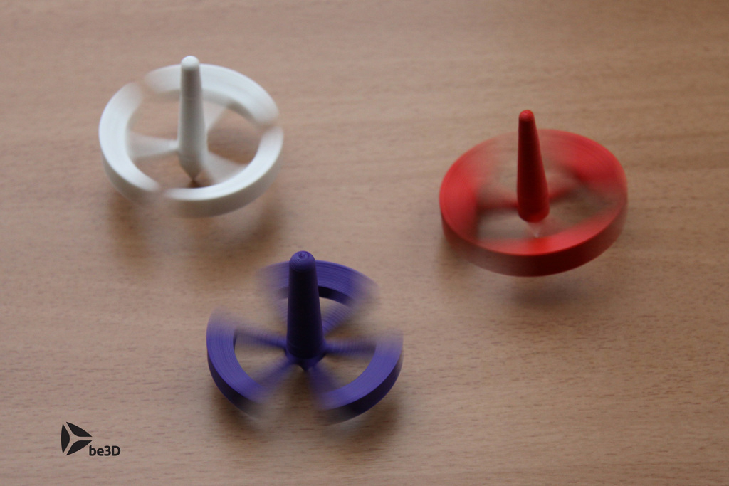 Mus Derved tæt 3D Printed Spinning Tops Orbital Series by Ysoft be3D | Pinshape