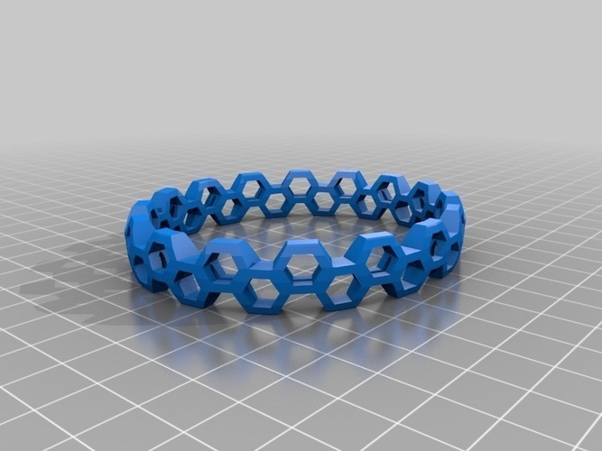 My Customized Bracelet Designer large 3D Print 110966