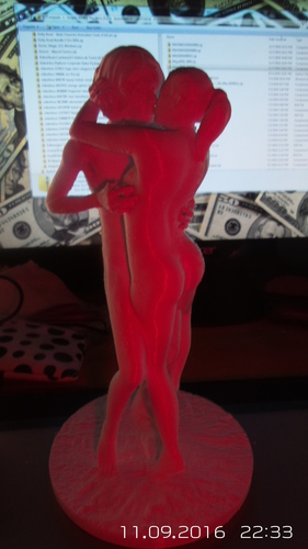 Kissed by Phil Luland 3D Print 110985