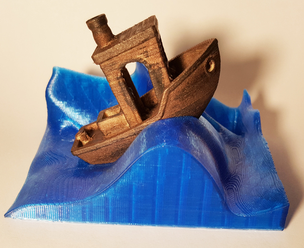 Wave stand for the #3DBenchy  3D Print 111049