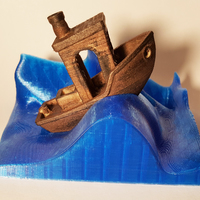 Wave stand for the #3DBenchy  - Thumbnail 3