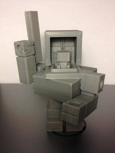 Mech City: Prototype Mech Bloxy 3D Print 111072