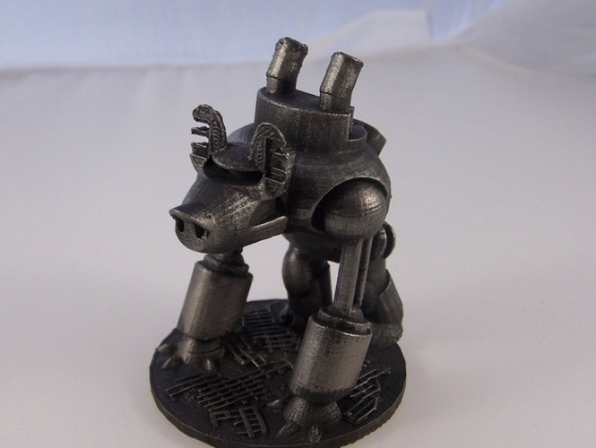 Metal Pig 3D Print 1111