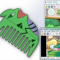 Tyranitar Comb - Thumbnail 4