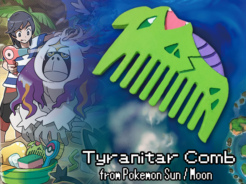 Tyranitar Comb