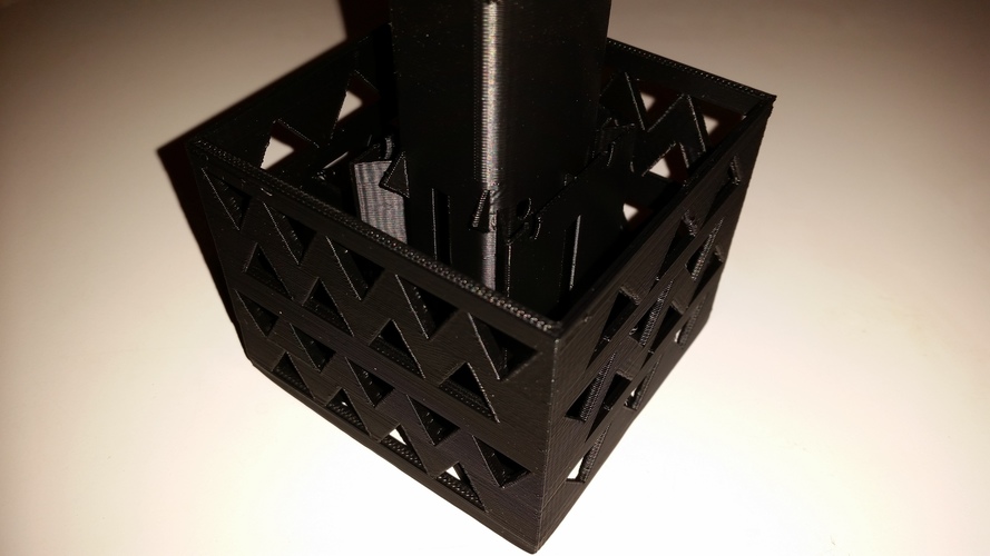 Gutter Downspout Filter (corner section) 3D Print 111288