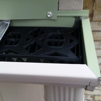 Gutter Downspout Filter (extended corner section) - Thumbnail 8