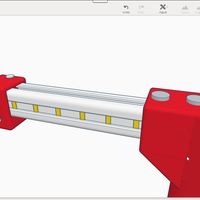 bq ciclop remix with T slot extrusion and LED lights - Thumbnail 1