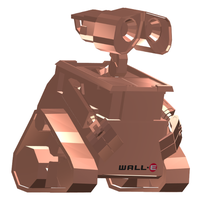 Small Wall-E (Low Poly) 3D Printing 111393