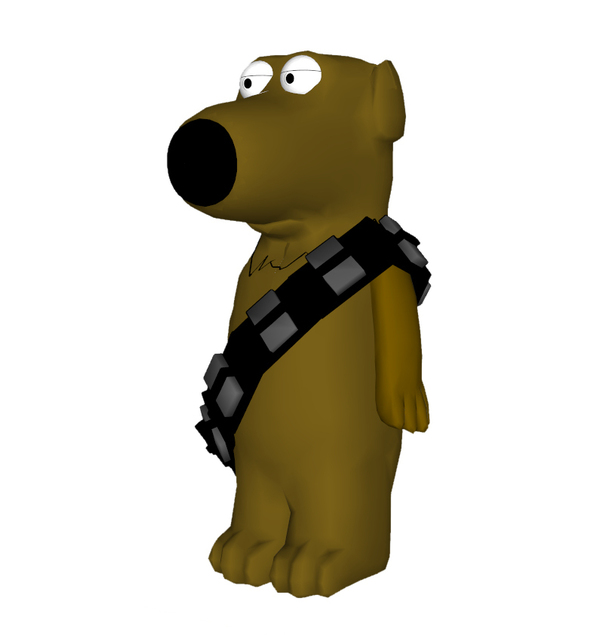 Family Guy - Brian as Chewbacca