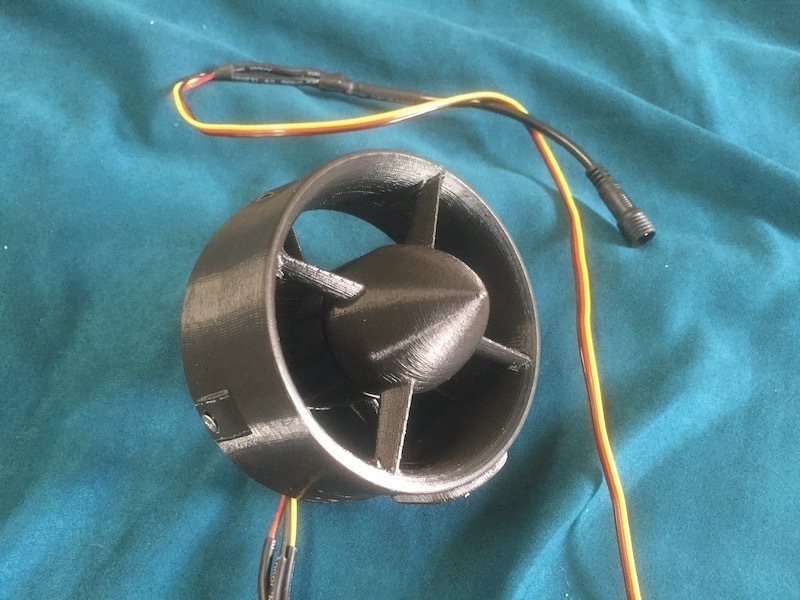 Modified Blue Robotics ROV Thruster