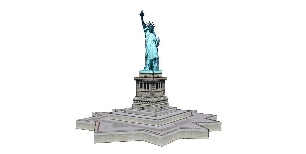 Statue of Liberty 3D Print 111468