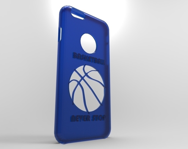 iphone 6 case Basketball never stop 3D Print 111472