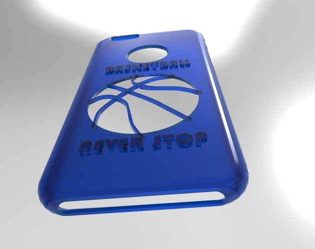iphone 6 case Basketball never stop 3D Print 111473