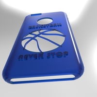 iphone 6 case Basketball never stop - Thumbnail 2