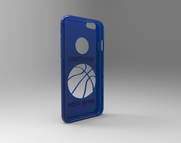 iphone 6 case Basketball never stop 3D Print 111474