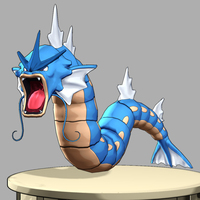 Small Gyarados - Pokemon 3D Printing 111475