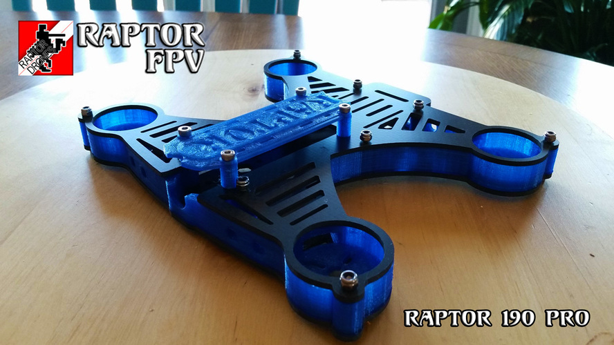 Raptor 190 Quadcopter (Ver 8) 3D Print 111533