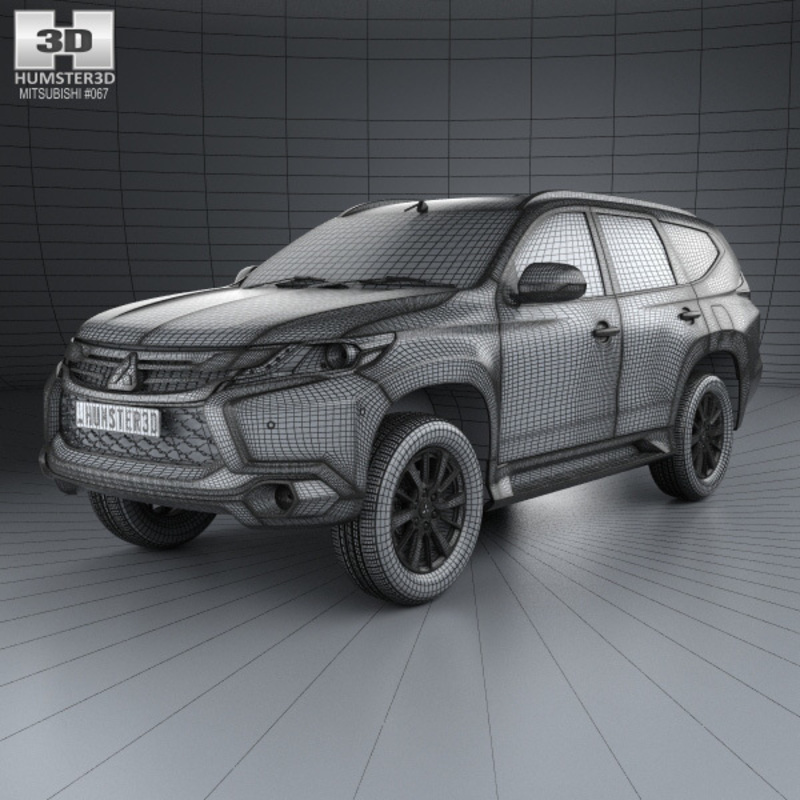 Mitsubishi Pajero Sport (TH) 2016 3D model