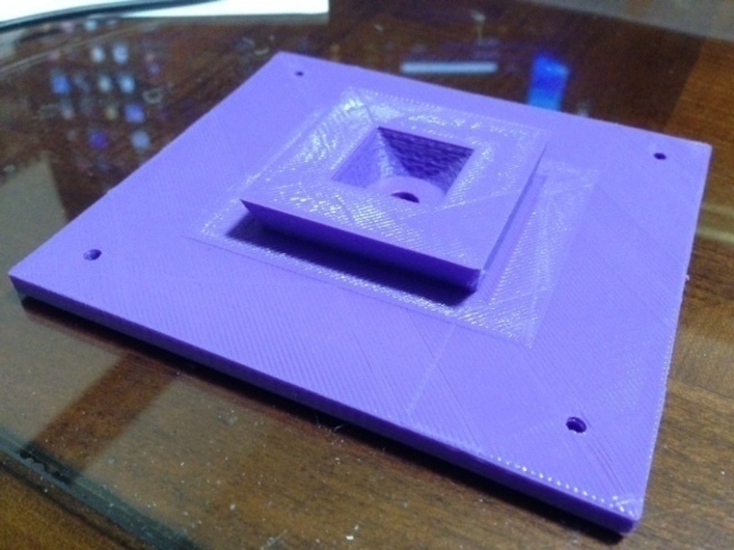 Easel Tripod Plate 3D Print 111678