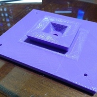 Small Easel Tripod Plate 3D Printing 111678