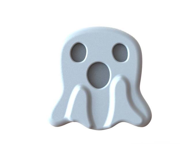  FB  “wow" emoji for Halloween   3D Print 111702