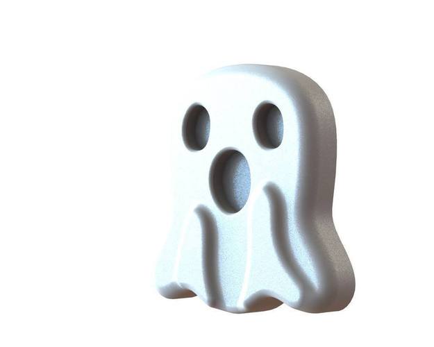 FB  “wow" emoji for Halloween   3D Print 111703