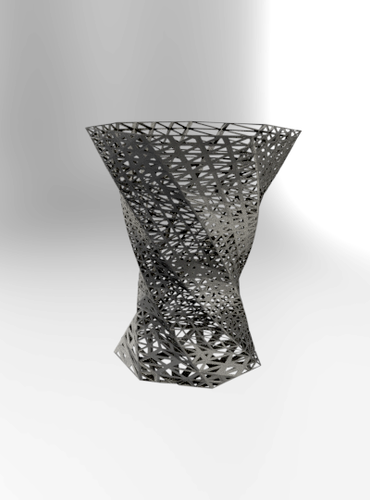 LIT sleek twisted vase 3D Print 111751
