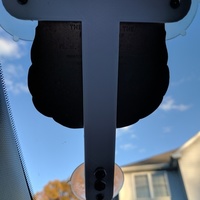Police Shield Windshield Suction Cup Mount - Thumbnail 2