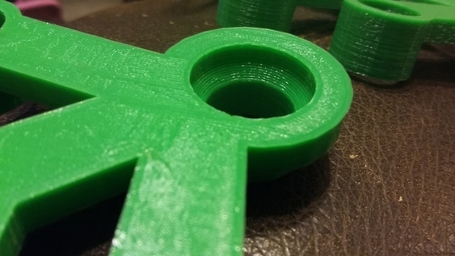 Lego Wreath and Stud, No Supports, Press Fit