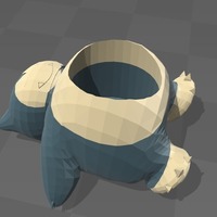 Snorlax Desk Cup - Thumbnail 2
