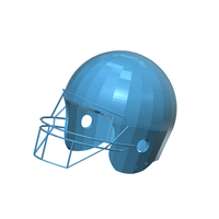 Small Football Helmet 3D Printing 111801