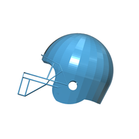 Football Helmet - Thumbnail 2