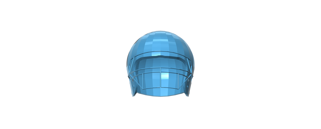 Football Helmet 3D Print 111805