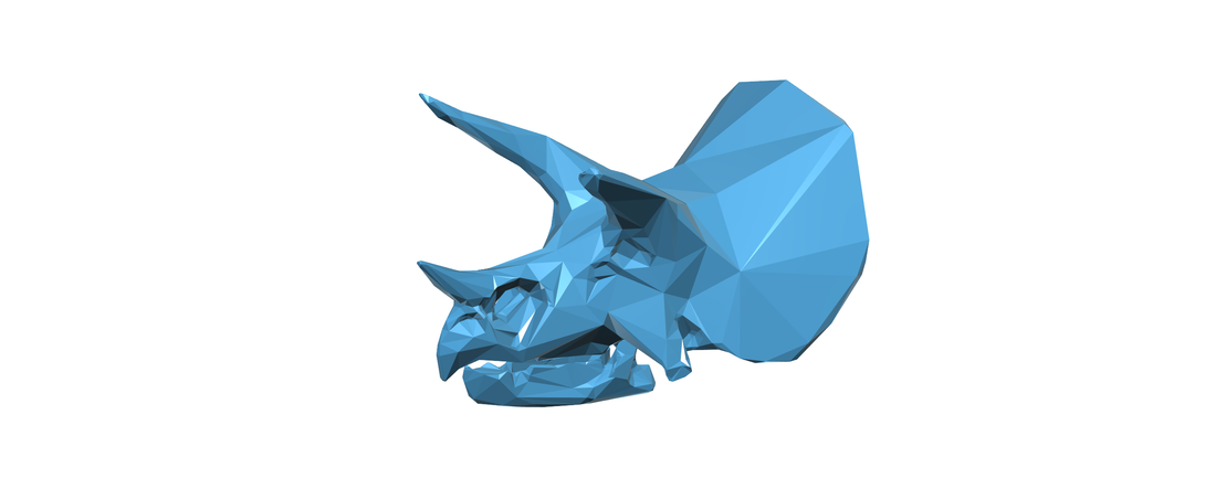 Triceratops Skull 3D Print 111860