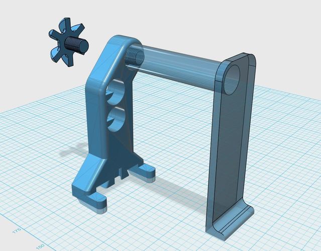 filament support for flashforge dreamer ( 1Kg resistant) 3D Print 111952