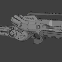 V Pulse - Sci-fi Gun - Thumbnail 2