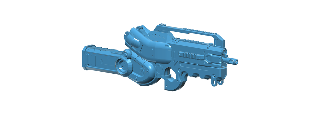 V Pulse - Sci-fi Gun 3D Print 111989