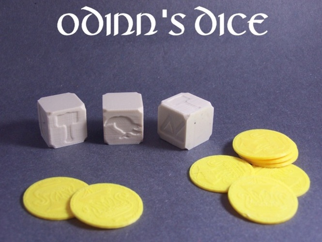 Odinn's Dice 3D Print 1120