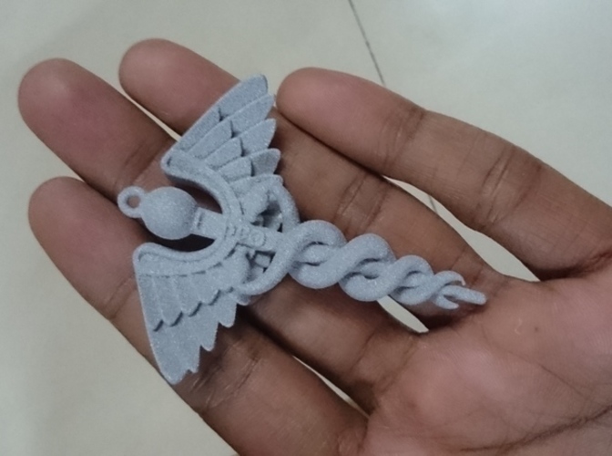 Caduceus 3D Print 112031